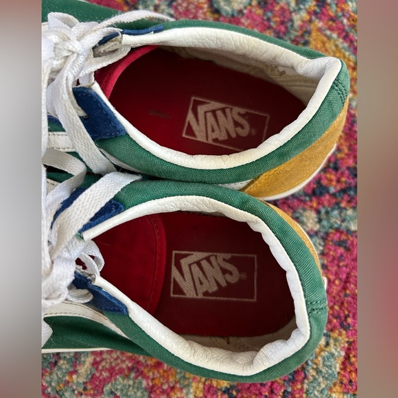 Vans | Unisex primary color Old Skool ‘Yacht Club’ suede/canvas sneaker M9 W10.5 - Picture 8 of 16